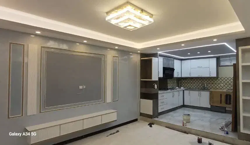 اجرای کناف .ترمووال.ماربل شیت.لاین نوری.کاغذدیواری|خدمات پیشه و مهارت|تبریز, |دیوار