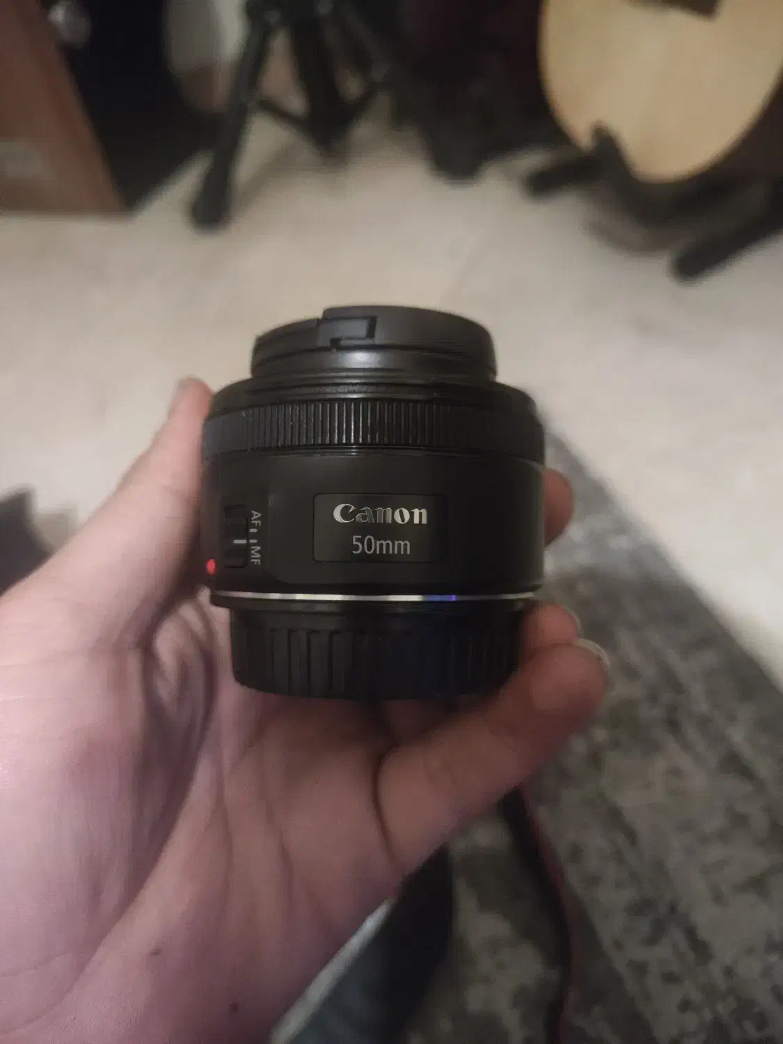 لنز  50mm 1.8stm|دوربین عکاسی و فیلم‌برداری|تهران, قبا|دیوار