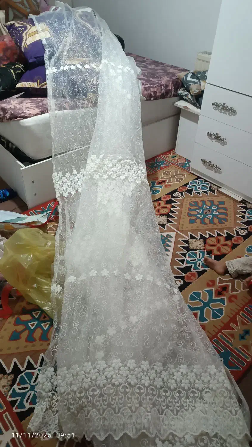 پرده پذیرایی پانچ|پرده، رانر، رومیزی|محمدیه-قزوین, |دیوار