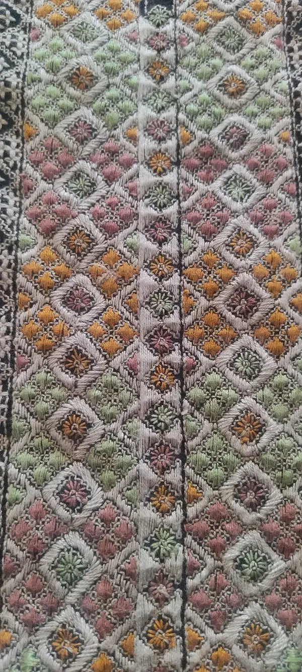 لباس تپه ای|لباس|کهنوج, |دیوار