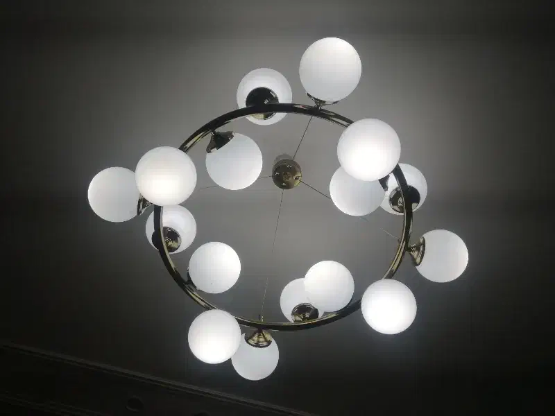 فروش لوستر مولکولی|لوستر و چراغ آویز|یزد, |دیوار