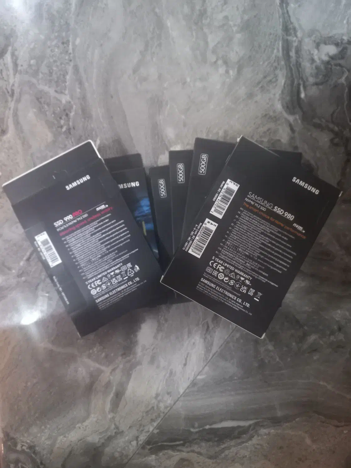 اس اس دی ۹۹۰ پرو سامسونگ ۵۰۰ گیگابایت نو|قطعات و لوازم جانبی رایانه|تهران, نازی‌آباد|دیوار