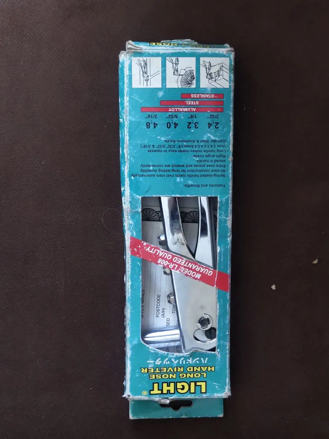 دستگاه پرچ ژاپنی LR008|ابزارآلات|تهران, شهرک ولیعصر شمالی|دیوار