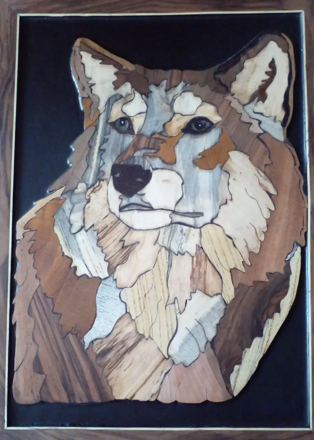 تابلو چوبی معرق|تابلو، نقاشی، عکس|تهران, مجیدیه|دیوار