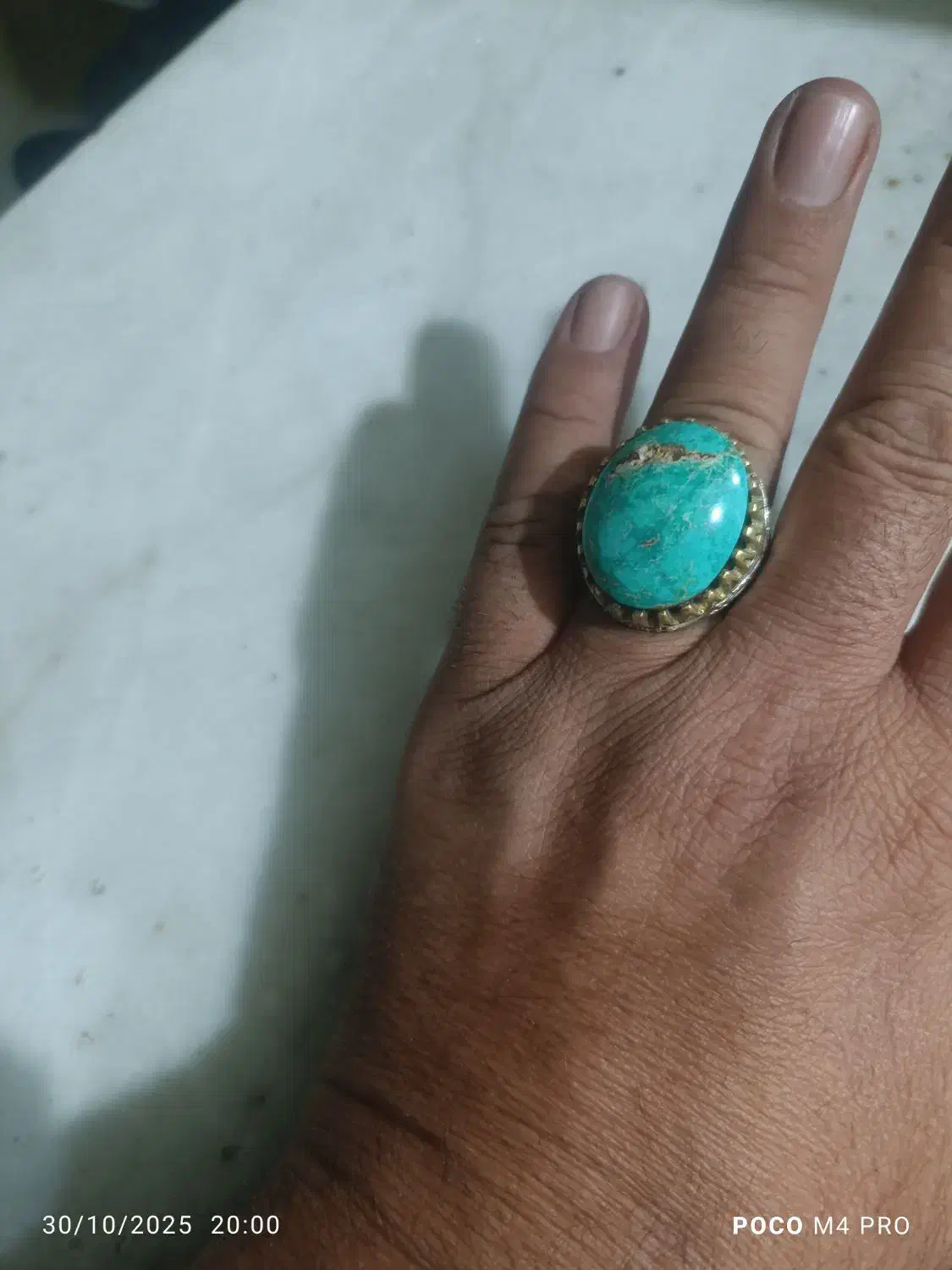 انگشترنقره فیروزه|جواهرات|فلاورجان, |دیوار