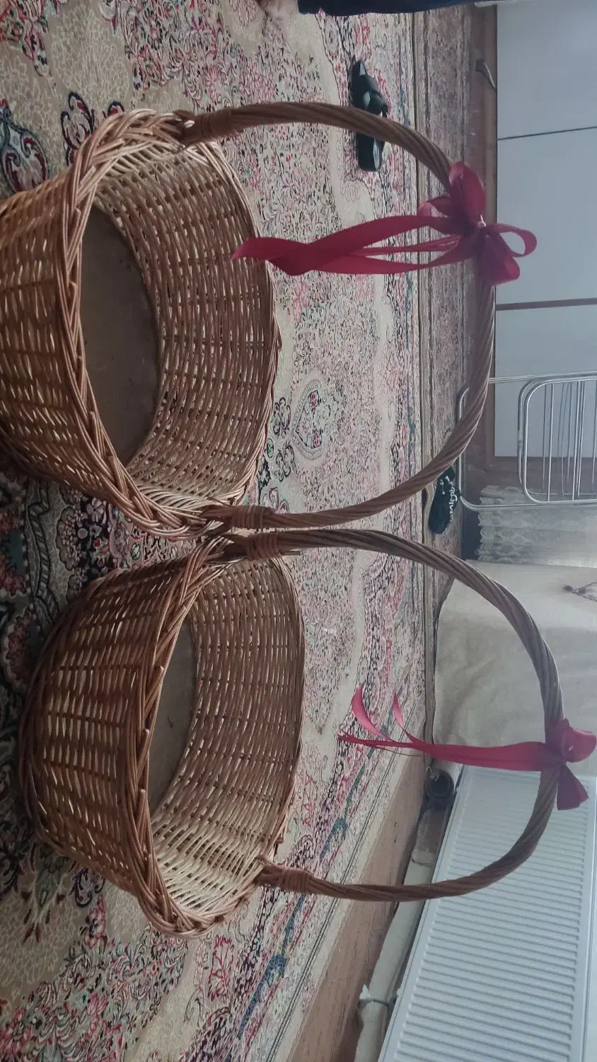 سبدسنتی حصیری|صنایع دستی و سایر لوازم تزئینی|مشهد, هنرور|دیوار