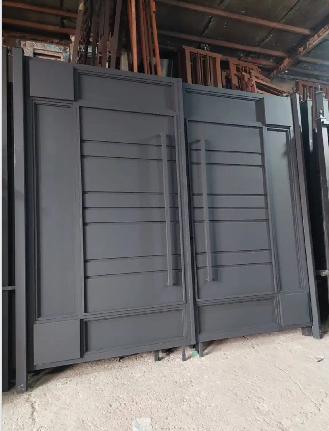 درب ویلای و باغی مدرن و فرفورژه|مصالح و تجهیزات ساختمان|کرمان, |دیوار