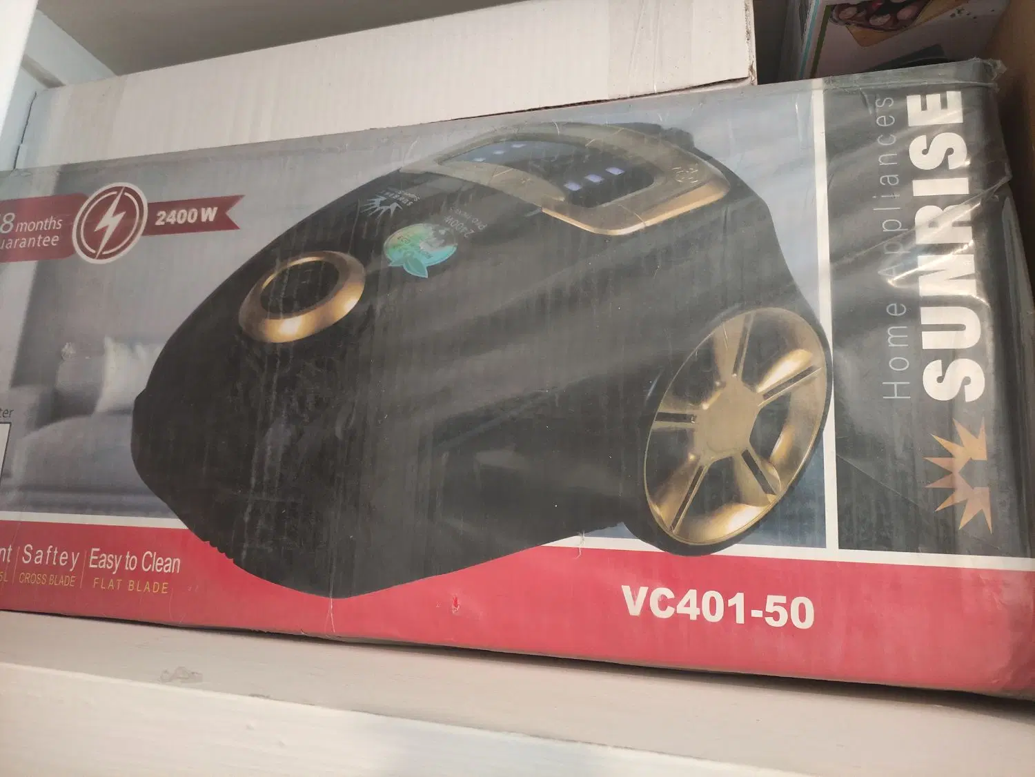 جاروبرقی sunrise مدل vc401-50|جاروبرقی، جارو شارژی، بخارشو|تهران, شهرک آپادانا|دیوار