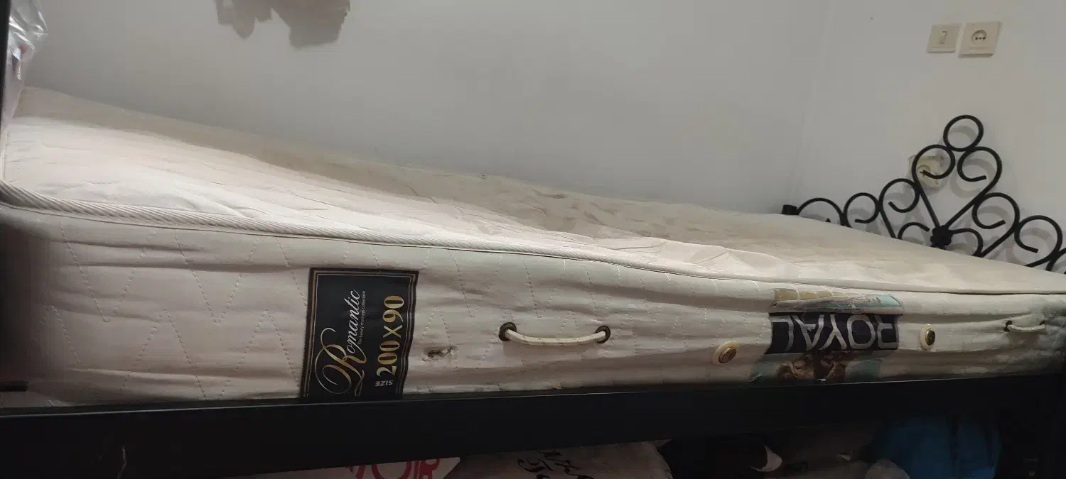 جفت تشک رویال یک نفره|تشک تختخواب|لاهیجان, شهید آوینی|دیوار