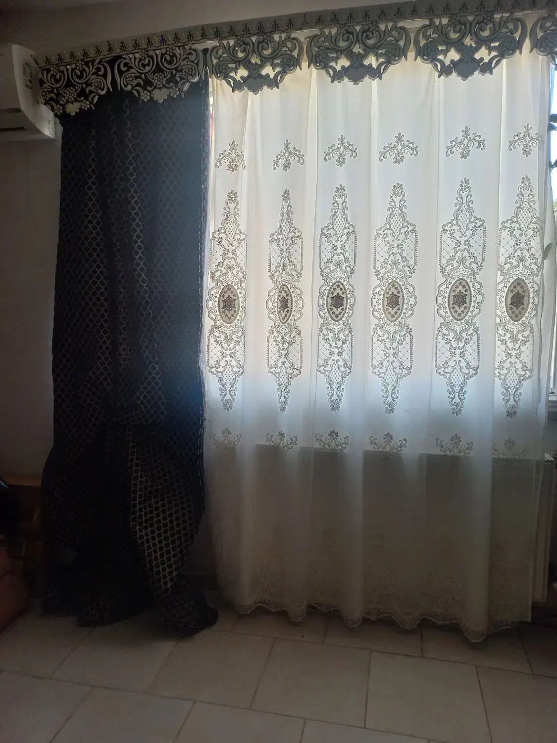 پرده|پرده، رانر، رومیزی|لاهیجان, امیرشهید|دیوار