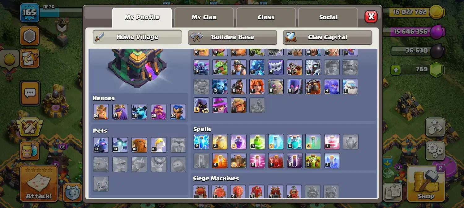 اکانت کلش آف کلنز|کنسول، بازی ویدئویی و آنلاین|میاندوآب, |دیوار