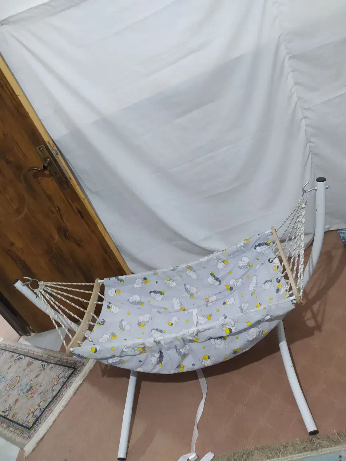 گهواره بچه در حد نو|اسباب و اثاث بچه|ملارد, |دیوار