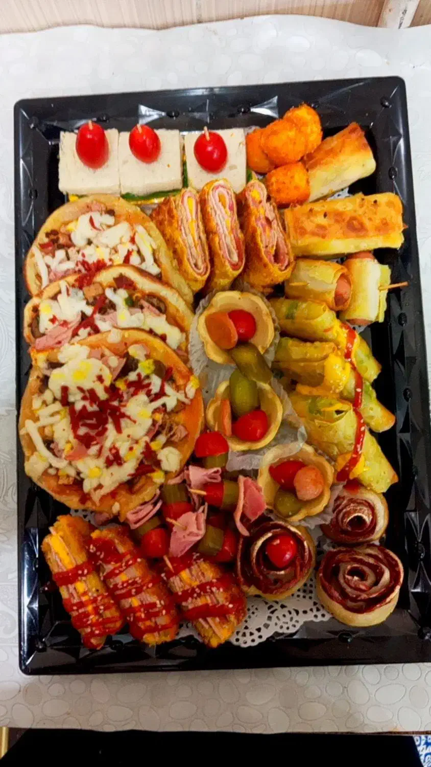 سالاد فصل/سالادماکارونی/فینگرفود/ژله/پک یلدا|خدمات پذیرایی، مراسم|اهواز, معین زاده|دیوار