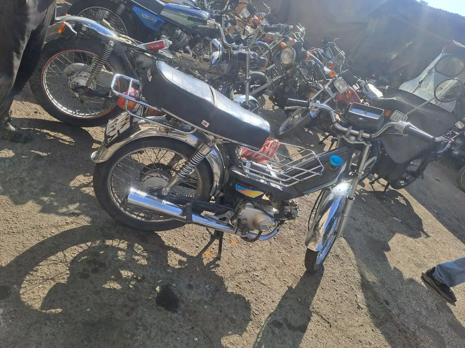 ۷۰سی مزایده|موتورسیکلت|تهران, باغ خزانه|دیوار