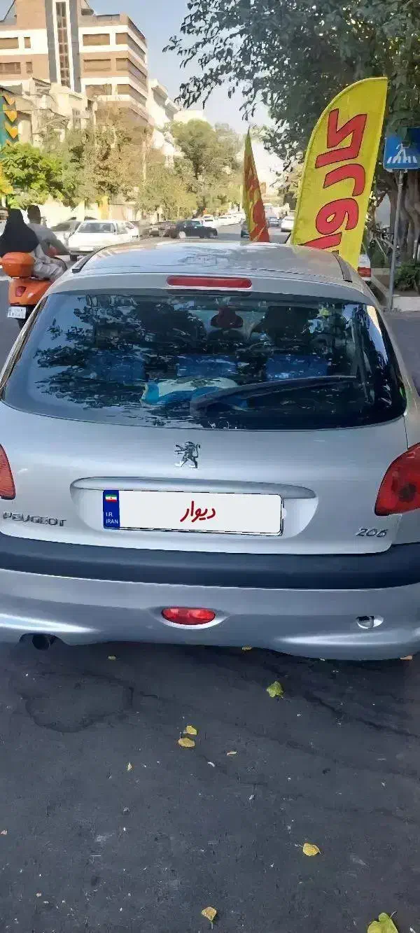 پژو ۲۰۶ تیپ ۲ کم کارکرد|خودرو سواری و وانت|تهران, اختیاریه|دیوار