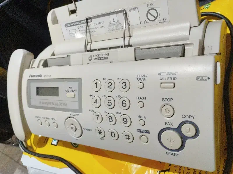 فکس رومیزی کوچک و تمیر مدل پاناسونیک|پرینتر، اسکنر، کپی، فکس|قرچک, مهدیه|دیوار