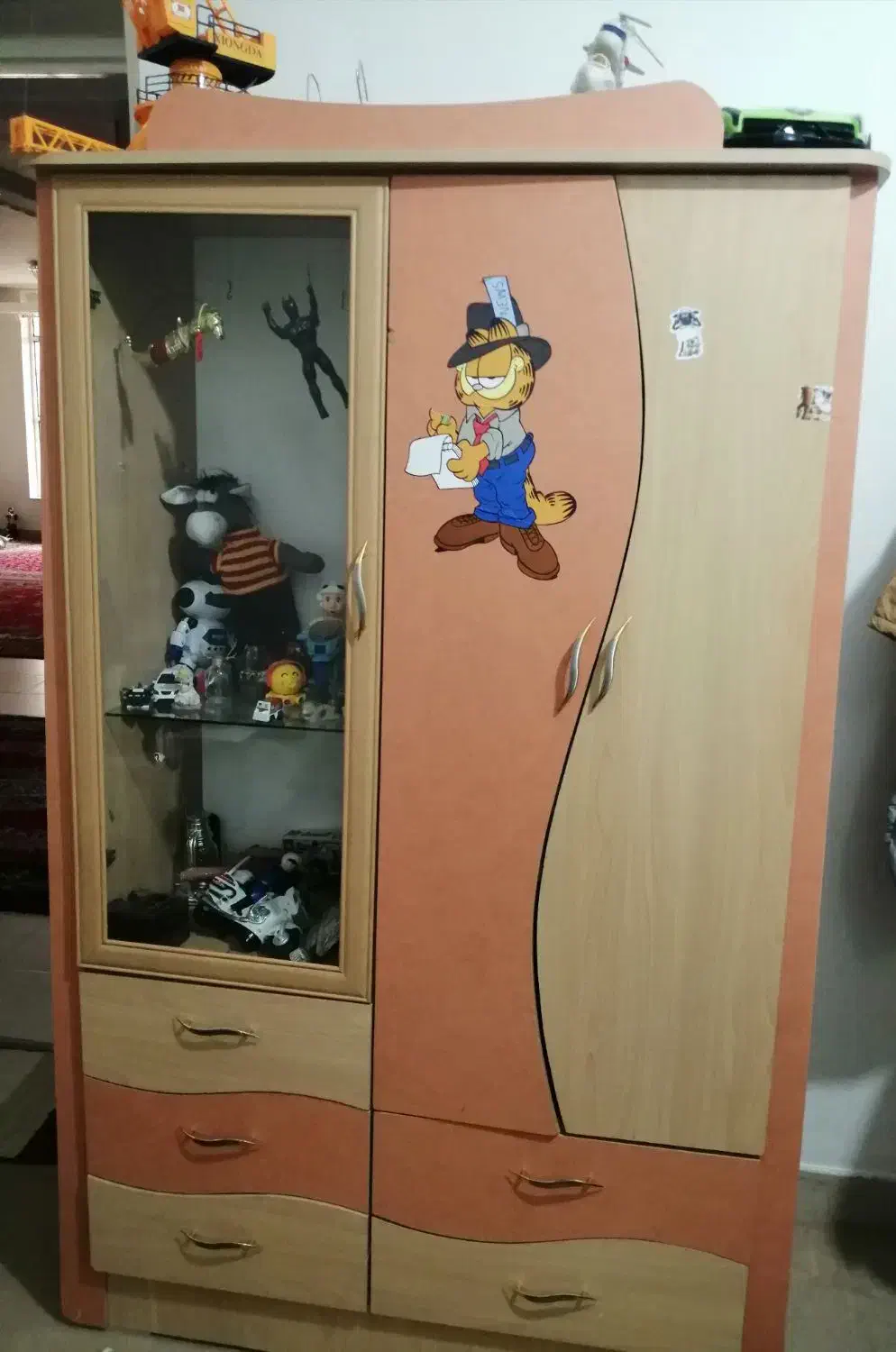 کمد کودک در حد نو|جاکفشی، کمد، دراور|صدرا-فارس, فاز ۲|دیوار