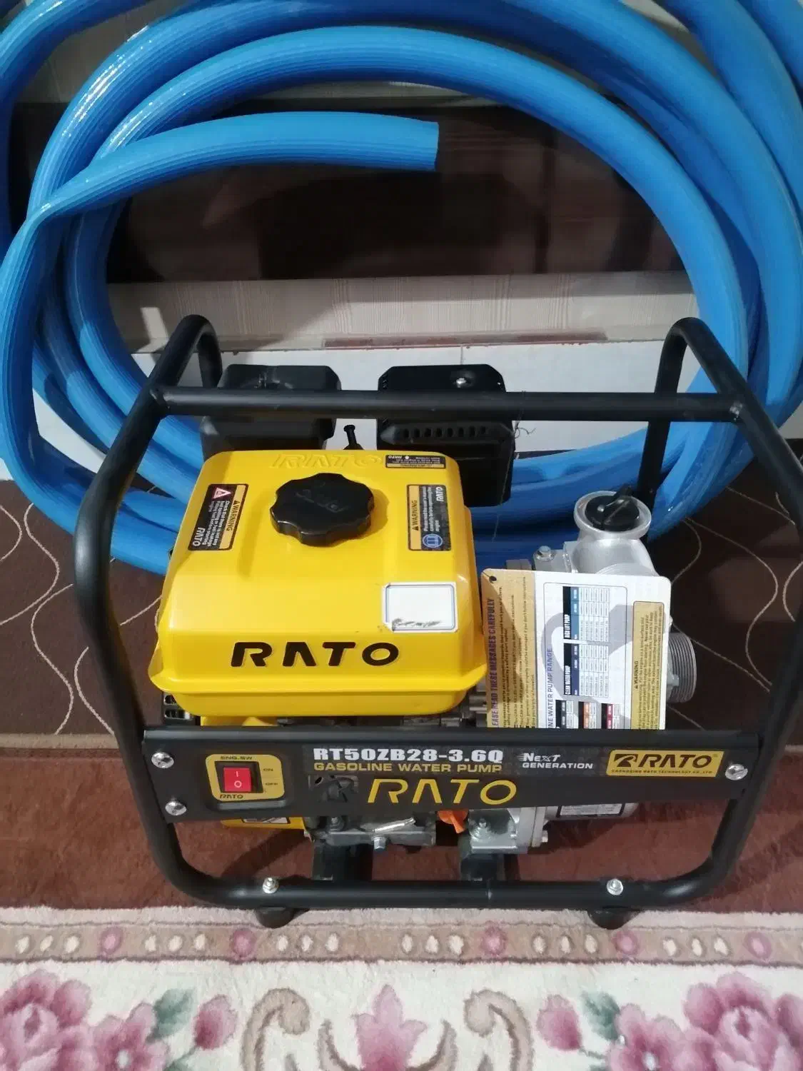 پمپ آب بنزینی 2  اینچ با12مترشیلنگ قیمت 18تومان|ابزارآلات|رامهرمز, |دیوار