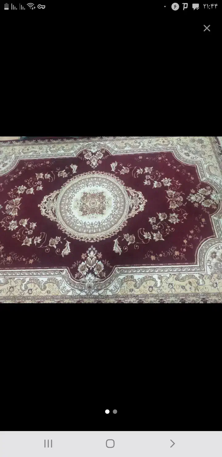 سه تخته فرش سالم در حد نو دوتا۶متری و یکی ۱۲متری|فرش|رشت, منظریه|دیوار