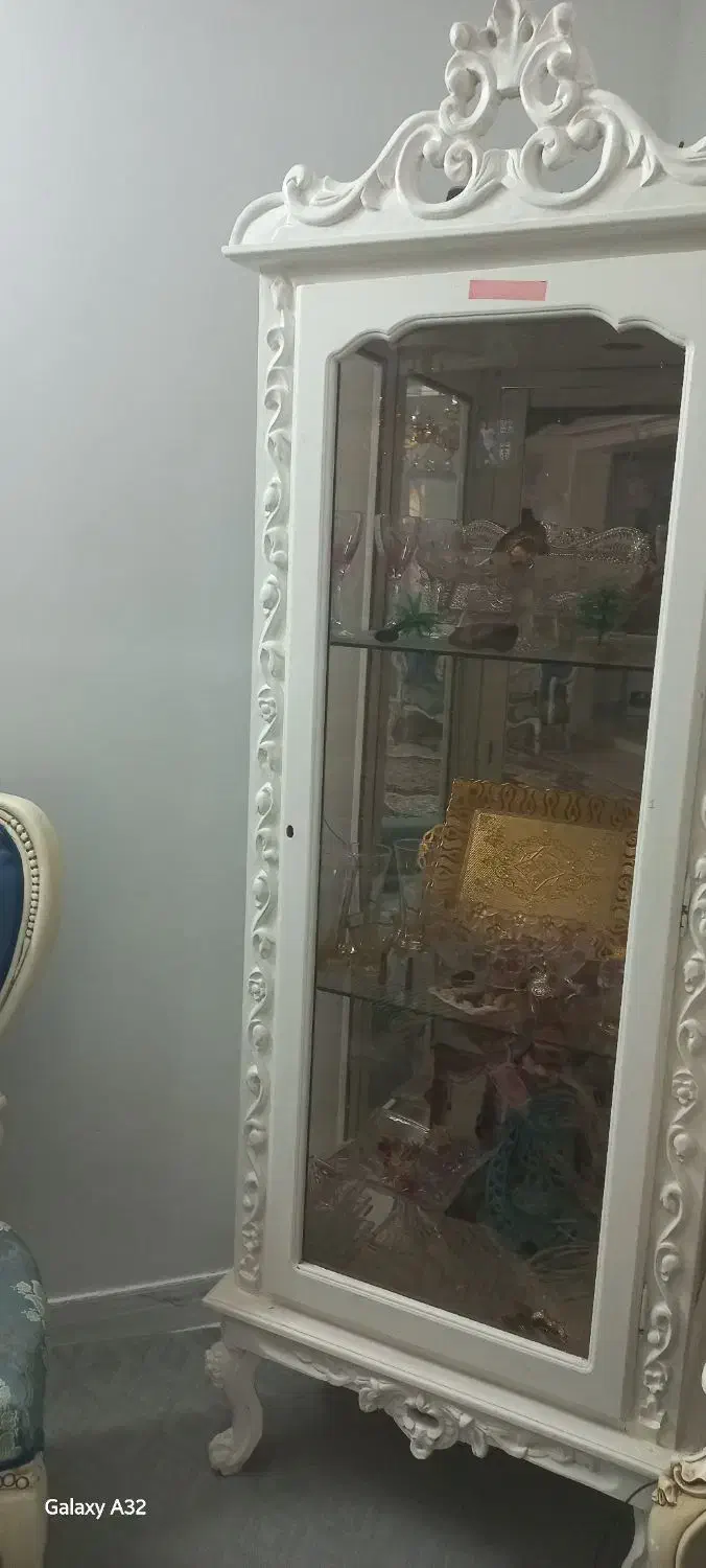 بوفه تمام چوب|بوفه، ویترین، کنسول|بجنورد, |دیوار