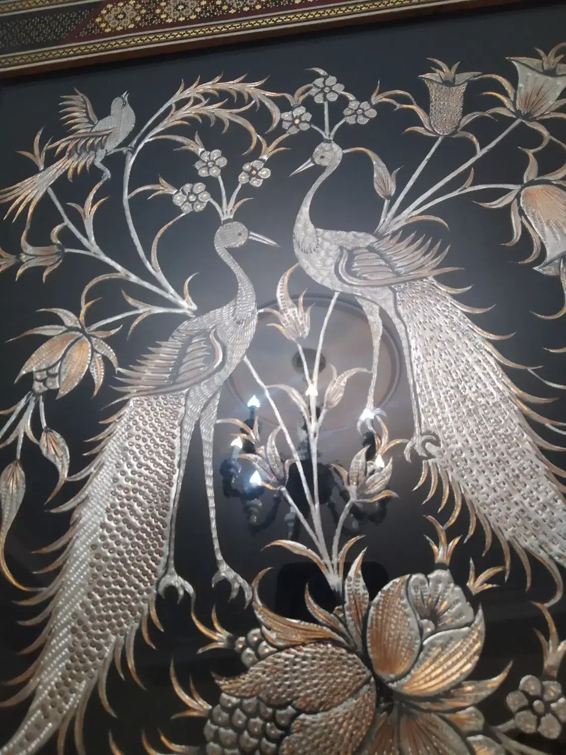 تابلوی قلم زنی اصفهان و قاب خاتم کاری|صنایع دستی و سایر لوازم تزئینی|تهران, مجیدیه|دیوار