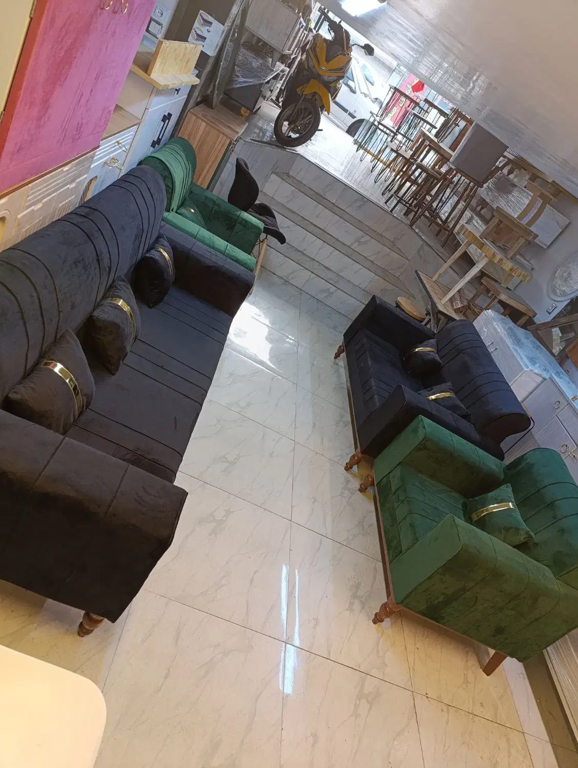 مبل راحتی نیو‌ ازمیر مدرن|مبلمان خانگی و میز عسلی|رشت, منظریه|دیوار