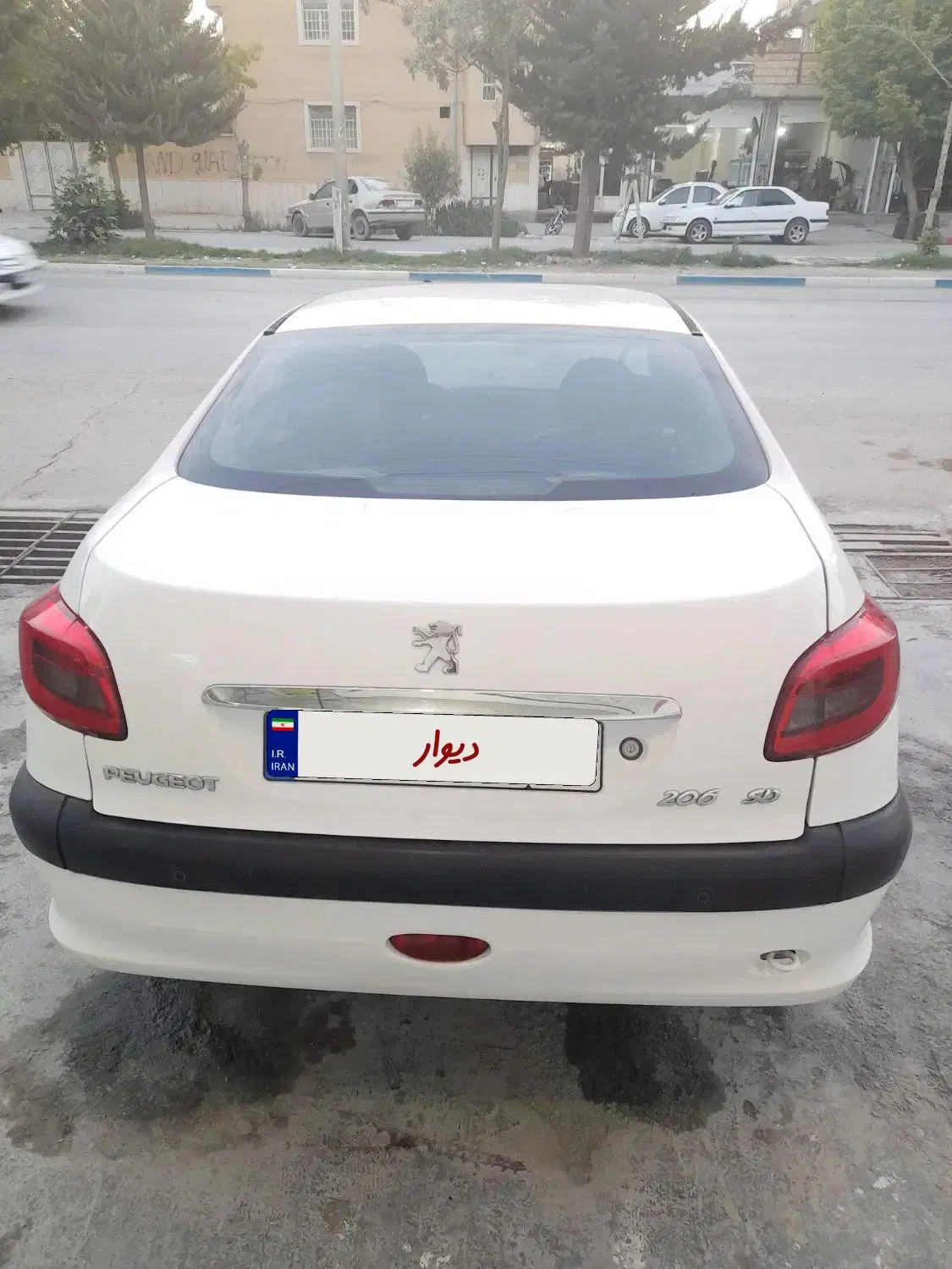 پژو 206 sd v8 تیپ۵|خودرو سواری و وانت|اصفهان, چرخاب|دیوار