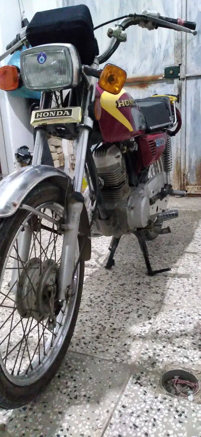 موتور هندا ۱۵۰ دستی باختر پلاک ملی مدل ۸۵|موتورسیکلت|مینودشت, |دیوار