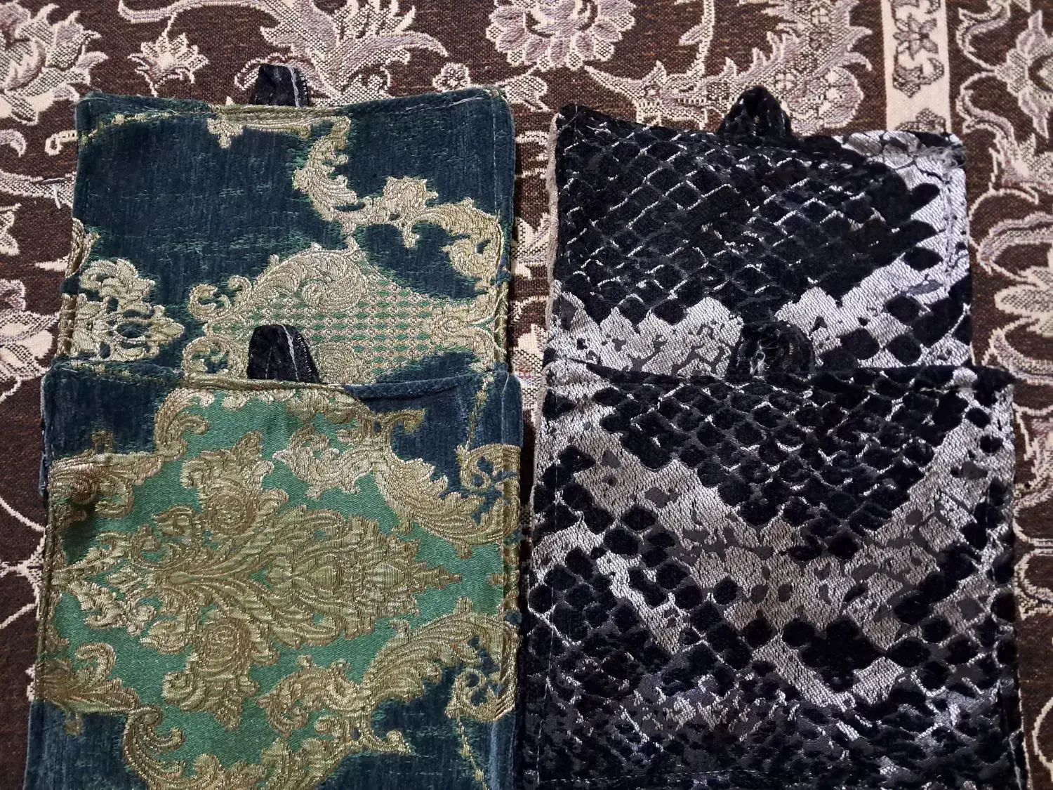 دستگیره آشپزخانه با پارچه پتینه|سفره، حوله، دستمال آشپزخانه|طرقبه, |دیوار