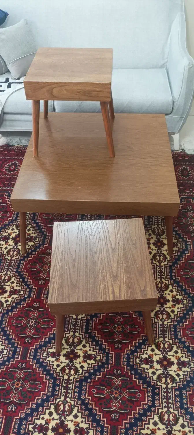 فروش فوری میزوسط به همراه دوعسلی|مبلمان خانگی و میز عسلی|ری, اقدسیه|دیوار