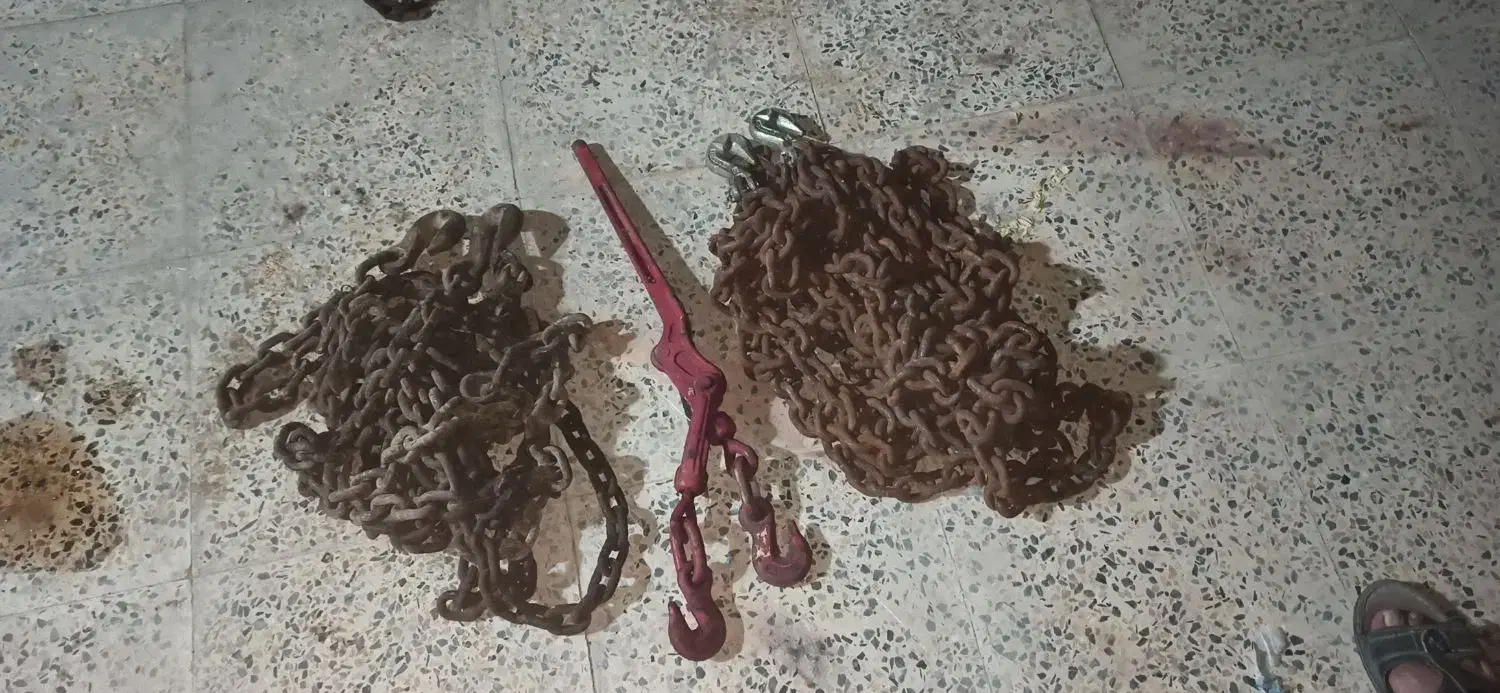 زنجیر دوسر قلاب|ابزارآلات|بندرعباس, |دیوار