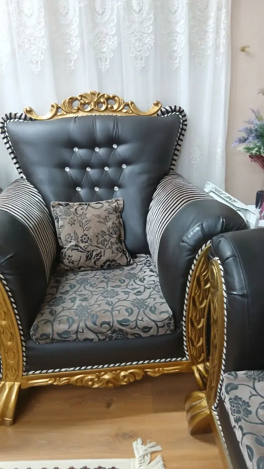 فروش مبل راحتی استیل|مبلمان خانگی و میز عسلی|لنگرود, |دیوار