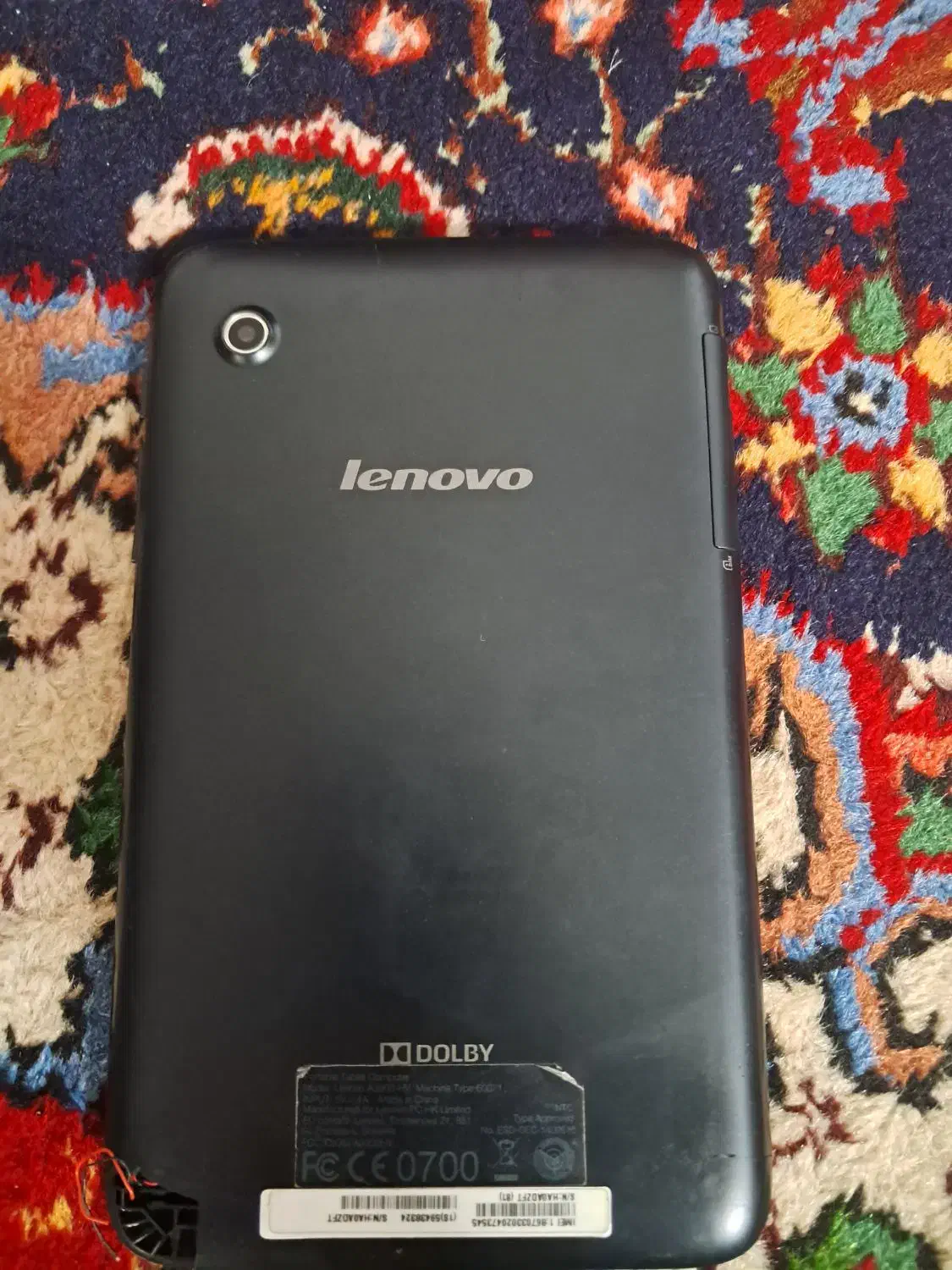 تبلت لنوو|تبلت|نی‌ریز, |دیوار