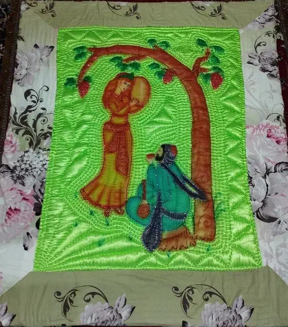 لحاف لیلی ومجنون|رختخواب، بالش، پتو|الوند, |دیوار