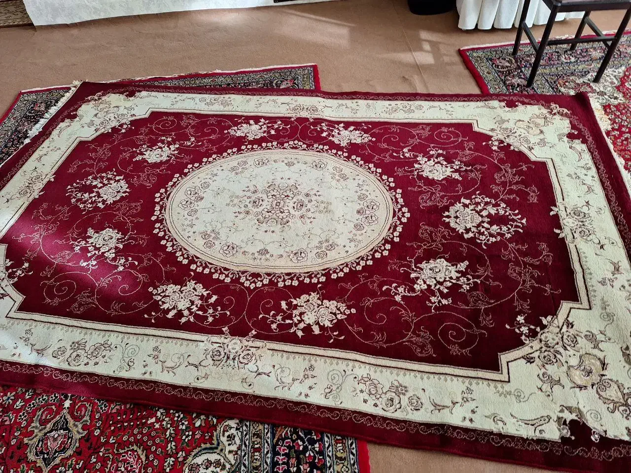 فروش فرش ماشینی زیبا|فرش|خوی, |دیوار