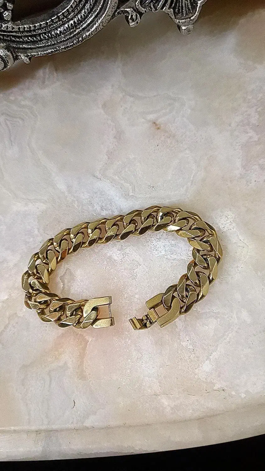 دستبند کارتیر آبکاری طلا|زیورآلات و اکسسوری|کردکوی, |دیوار