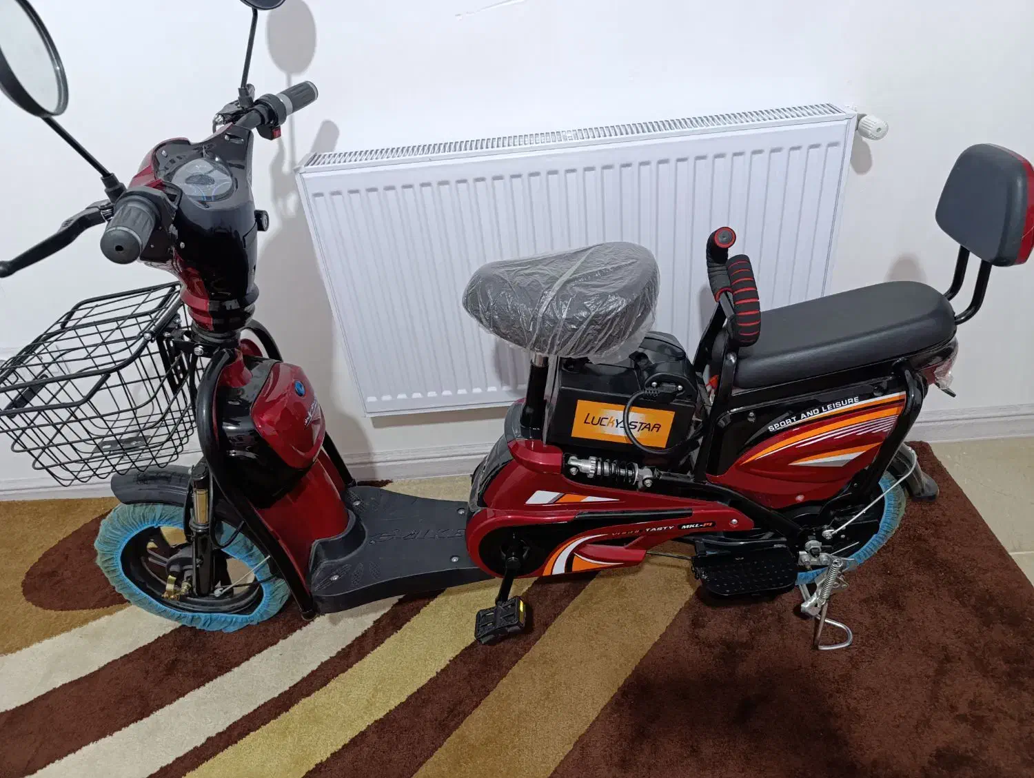 موتور برقی و پدالی نو|دوچرخه، اسکیت، اسکوتر|شیراز, شهرک قمشه|دیوار