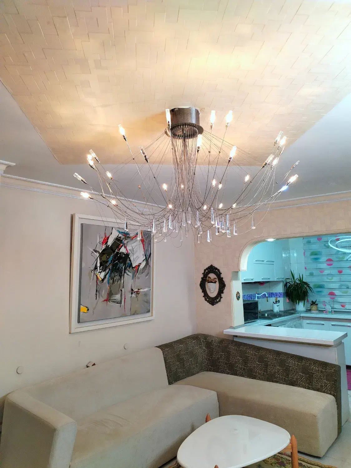 لوستر خاص و مدرن و تک نسخه|لوستر و چراغ آویز|تهران, علی‌آباد|دیوار