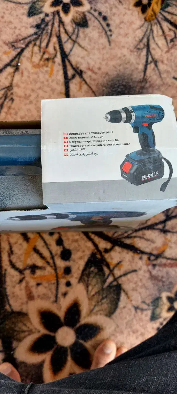 دریل شارژی توسن نو باکیفیت اصل|ابزارآلات|گلبهار, شهر جدید گلبهار|دیوار