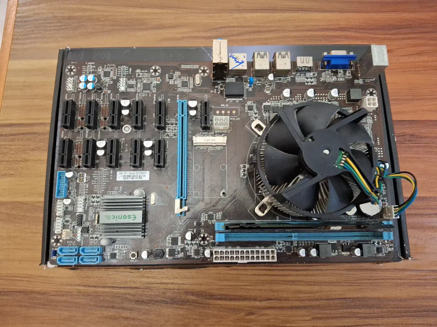 باندل کامل مادربرد esonic|قطعات و لوازم جانبی رایانه|هشتگرد, شهرک ریحانه|دیوار