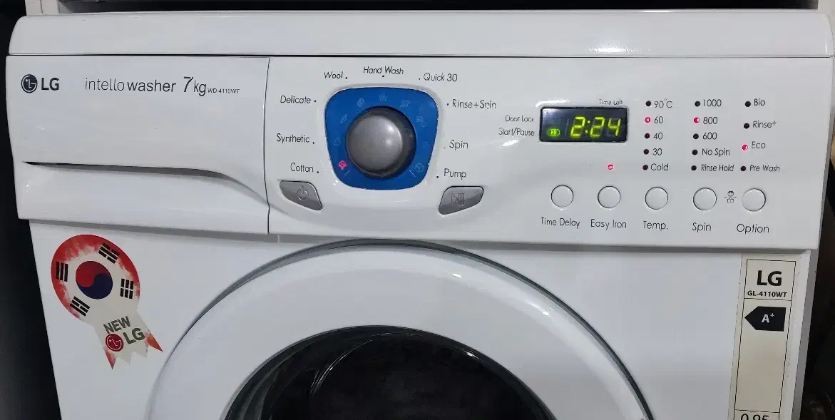 لباسشویی الجی ۷کیلویی اصل کره|ماشین لباسشویی و خشک‌کن لباس|تهران, افسریه جنوبی|دیوار