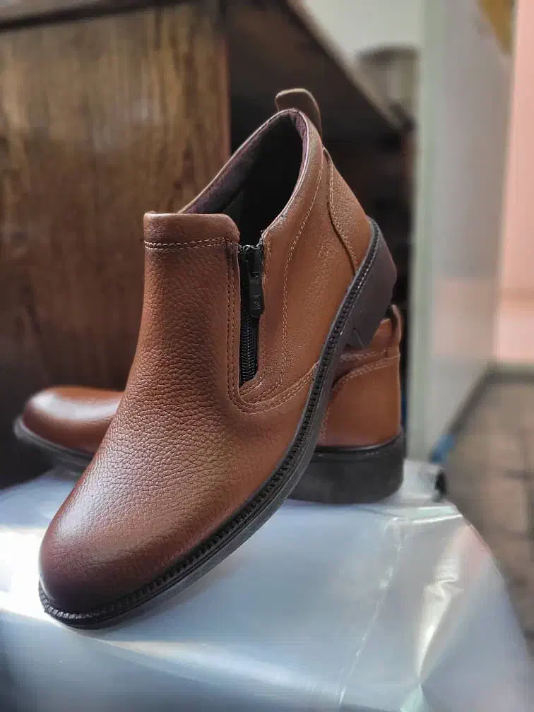 نیم بوت چرم طبیعی تبریز(تعداد محدود)|کیف، کفش، کمربند|ری, سیزده آبان|دیوار