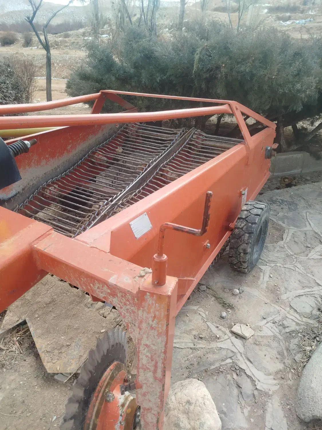 سیب زمینی کن زنجیری|ماشینآلات صنعتی|بسطام, |دیوار