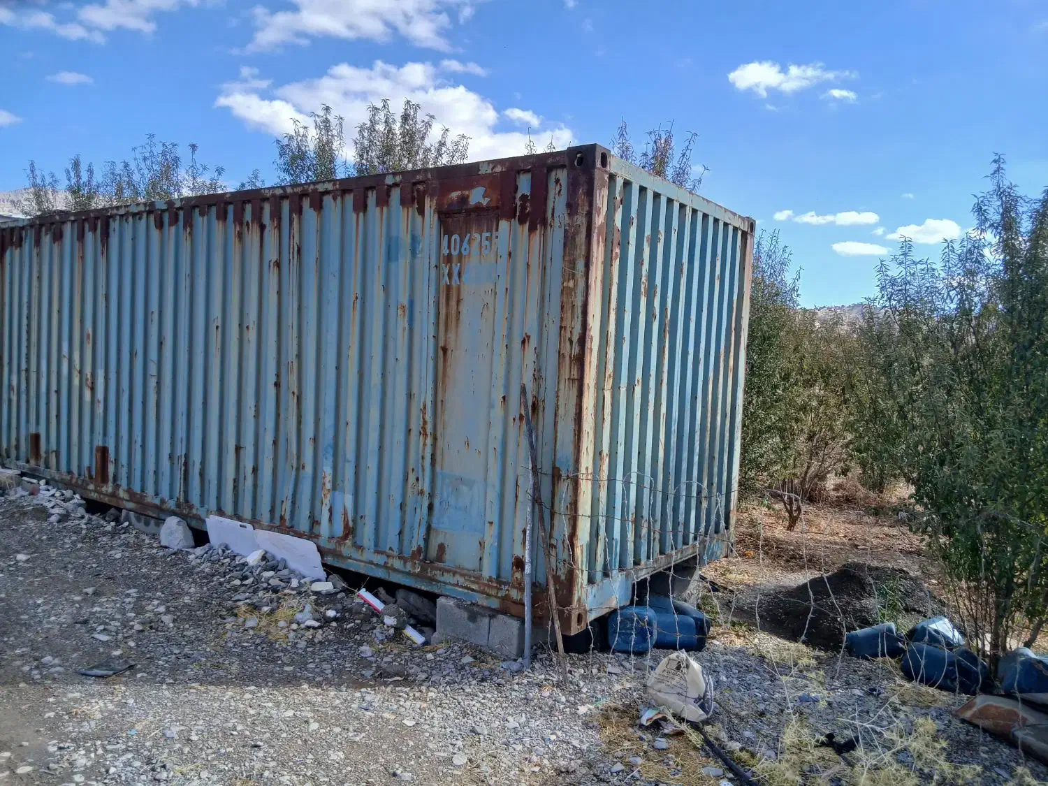 دوعددکانتینر۱۲مترو۶متری|عمدهفروشی|گچی, |دیوار