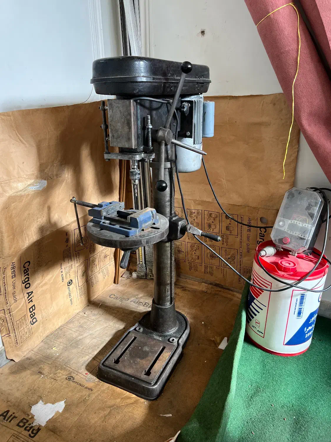 دریل ستونی، قلاویز زن|ماشینآلات صنعتی|شاهینشهر, حافظ جنوبی|دیوار