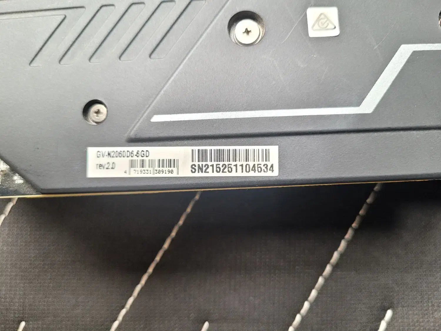 RTX2060 6G GIGABYTE|قطعات و لوازم جانبی رایانه|هشتگرد, فاز ۱ مهستان|دیوار