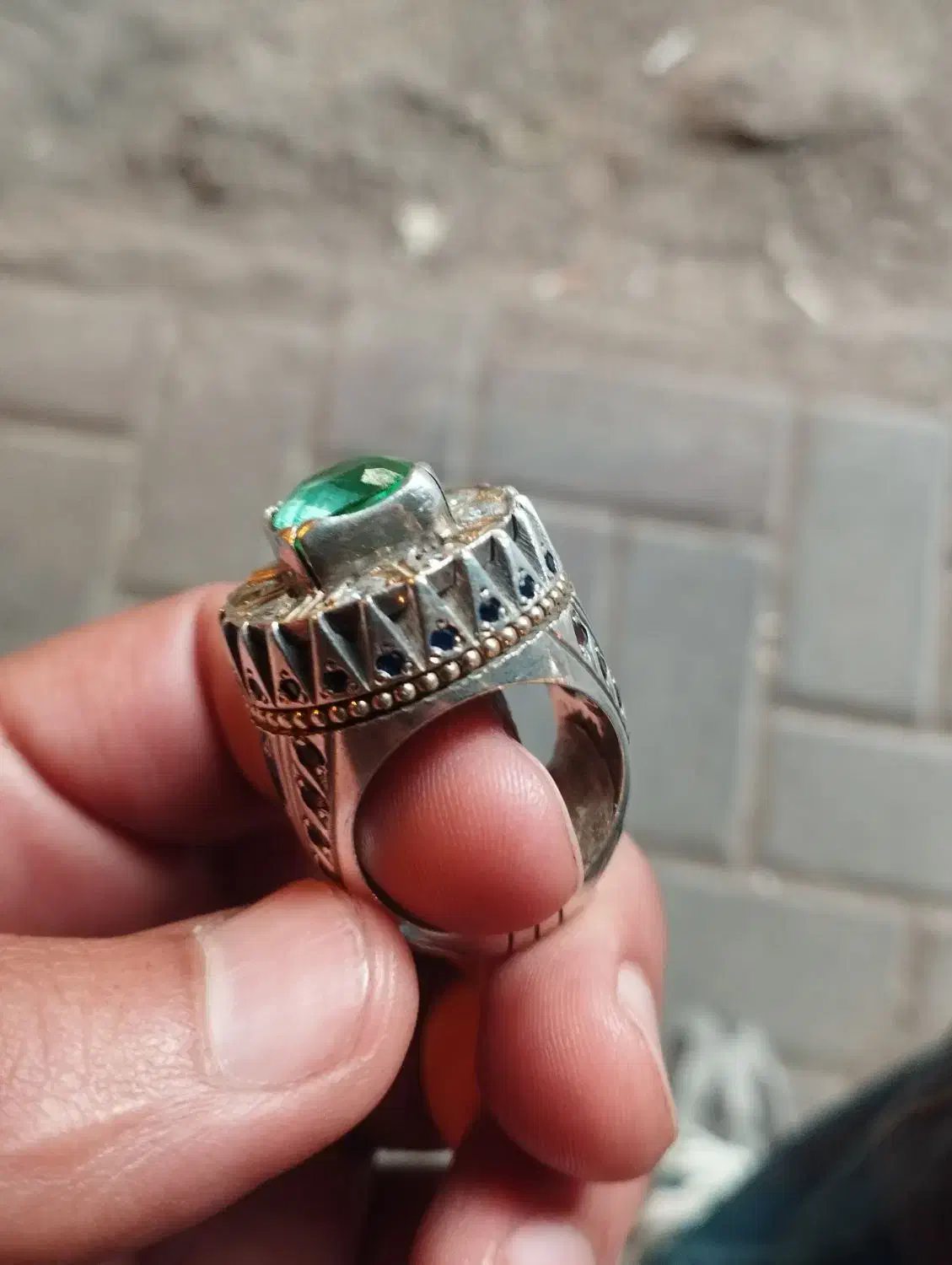 انگشتر نقره دست ساز|جواهرات|اراک, |دیوار