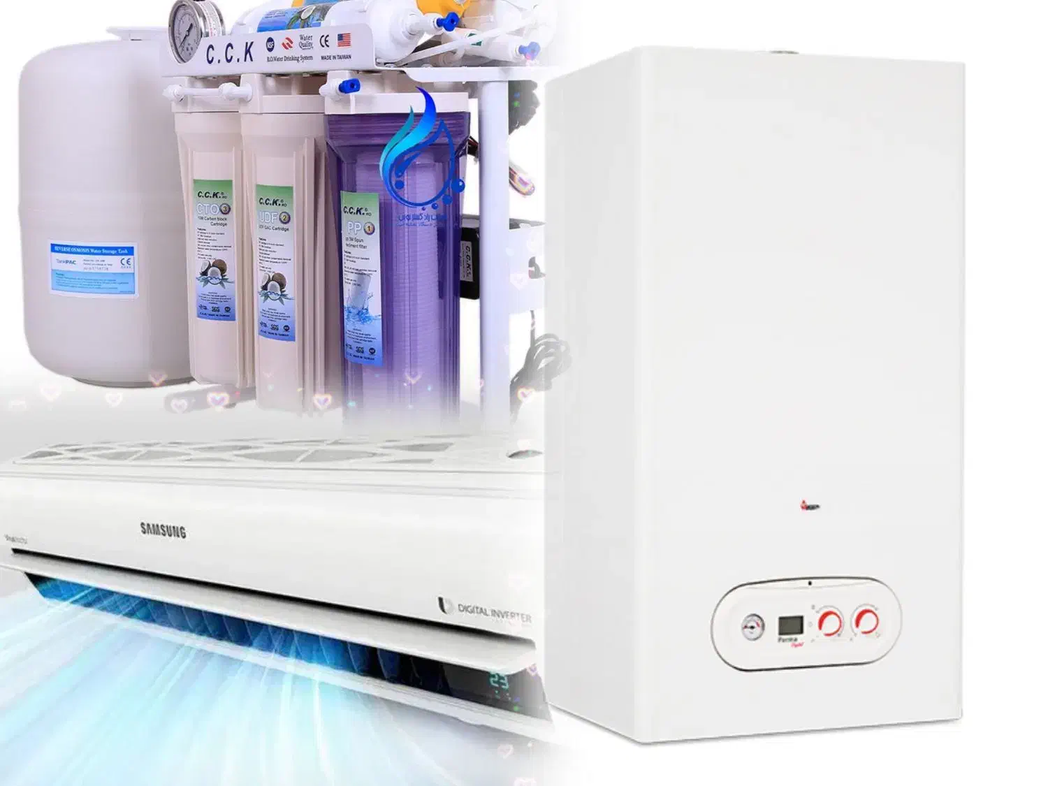 پکیج.کولرگازی.ابگرمکن.تصفیه آب|سایر لوازم برقی|بهارستان, |دیوار