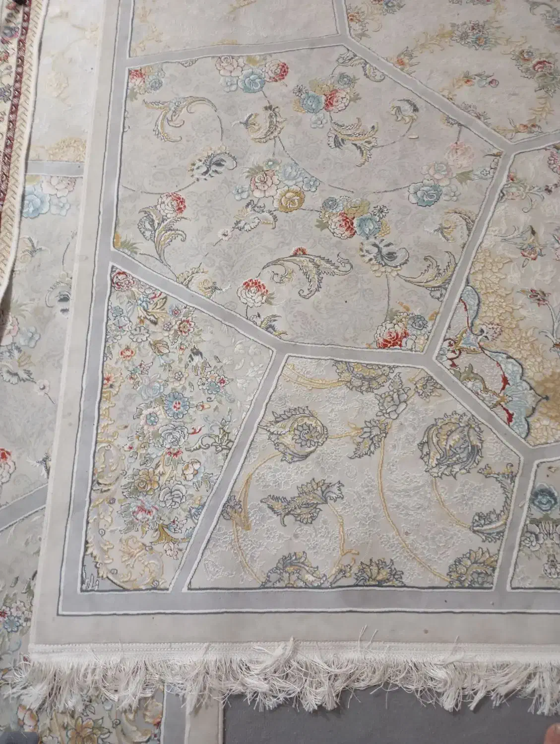 فرش 9و12 متری ،1200شانه گل برجسته|فرش|ورامین, ورامین|دیوار