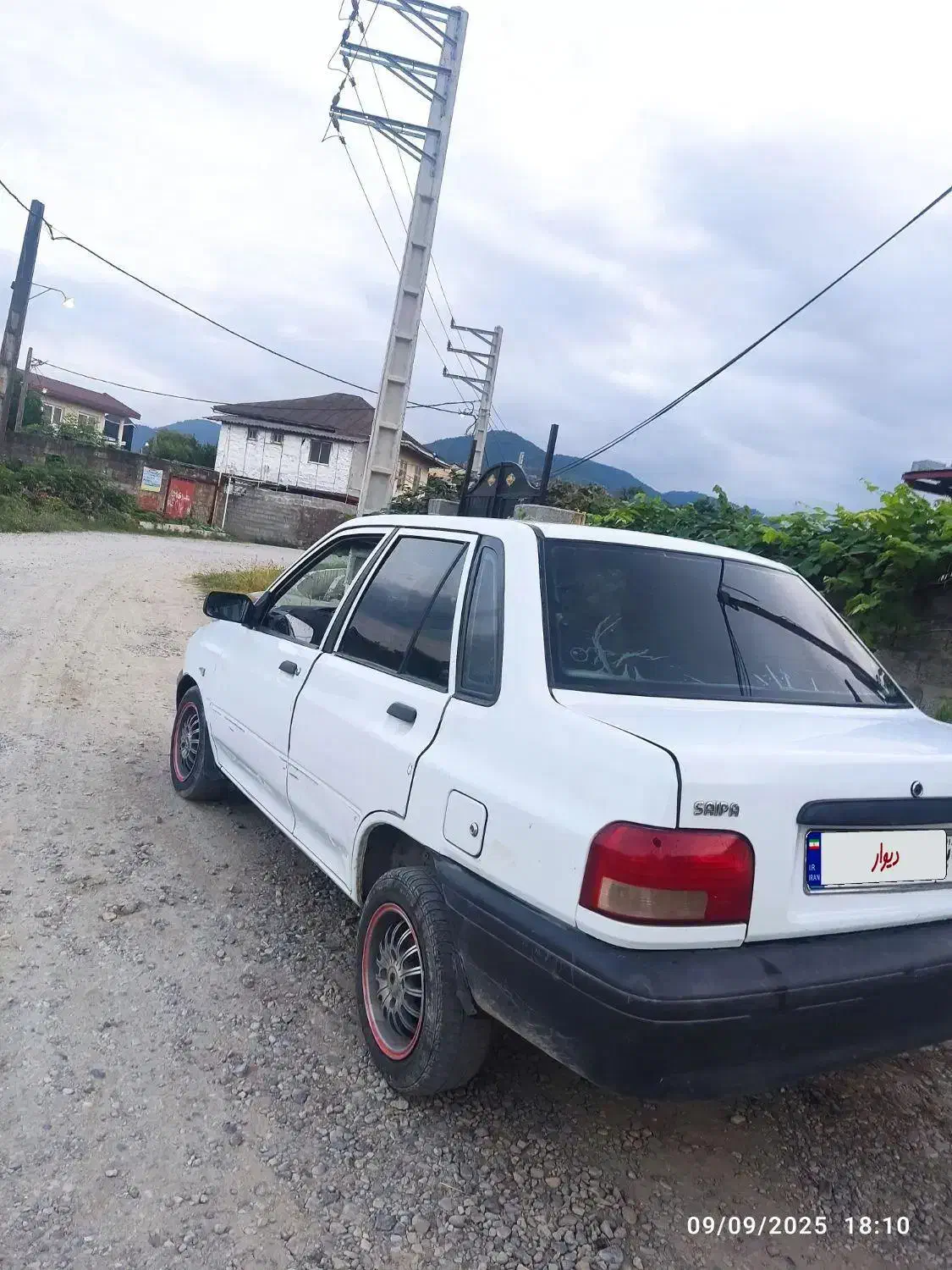 پراید.  سفید.|خودرو سواری و وانت|تربت جام, کشتارگاه|دیوار